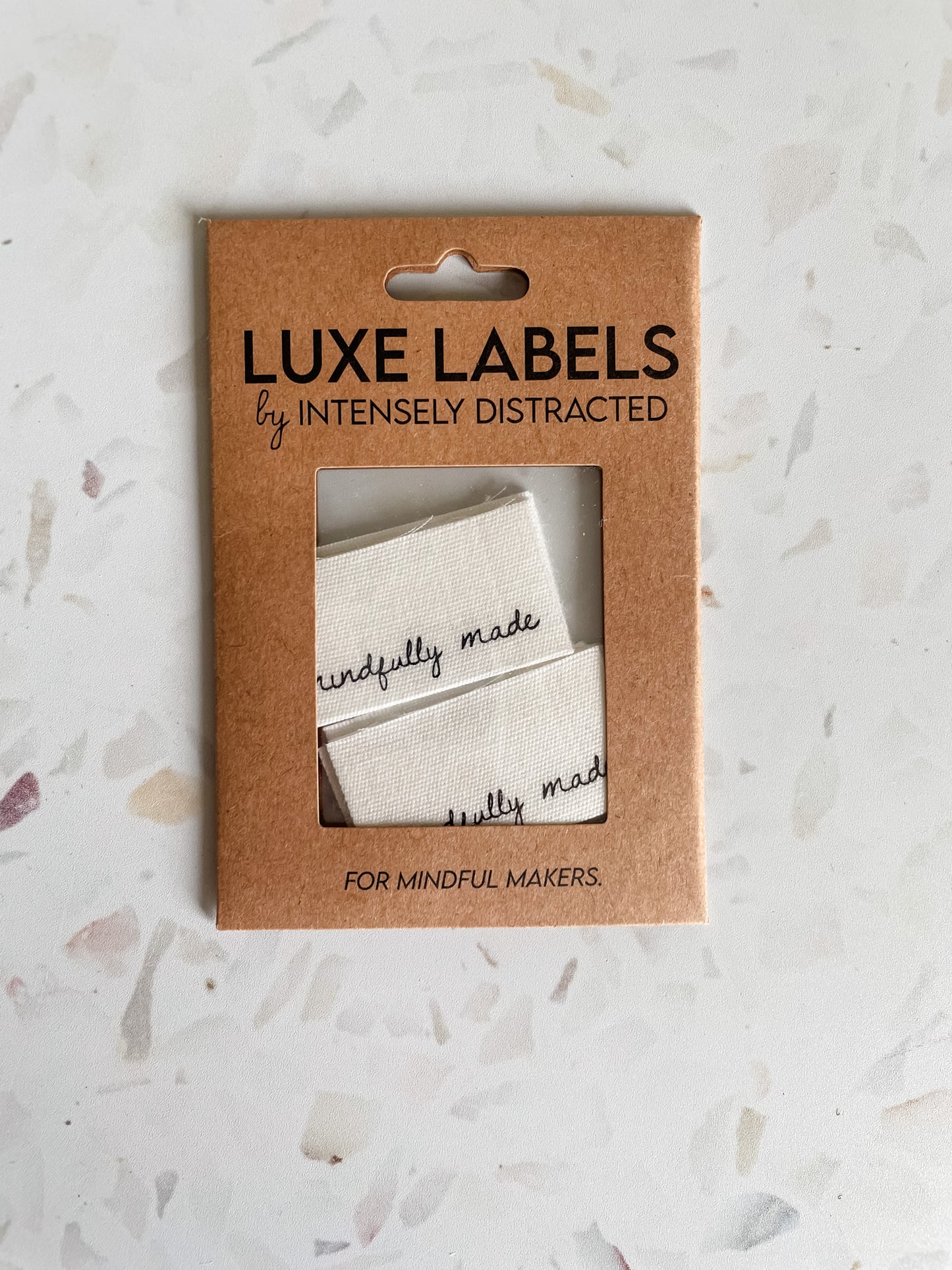 Cotton Luxe Labels: Mindfully Made