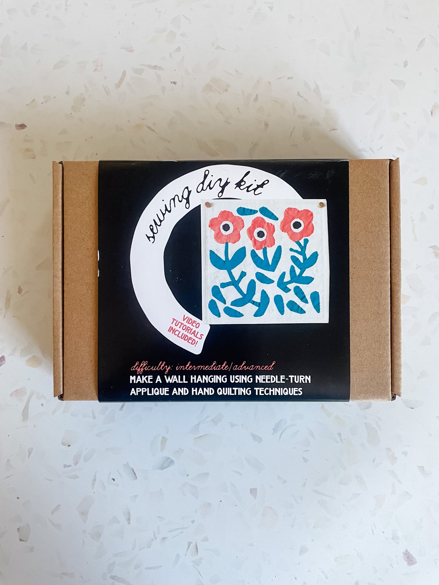 Floral Scene Applique Kit