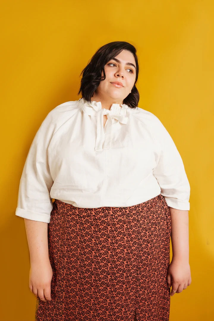 Wilder Gown by Friday Pattern Co. | Printed Pattern