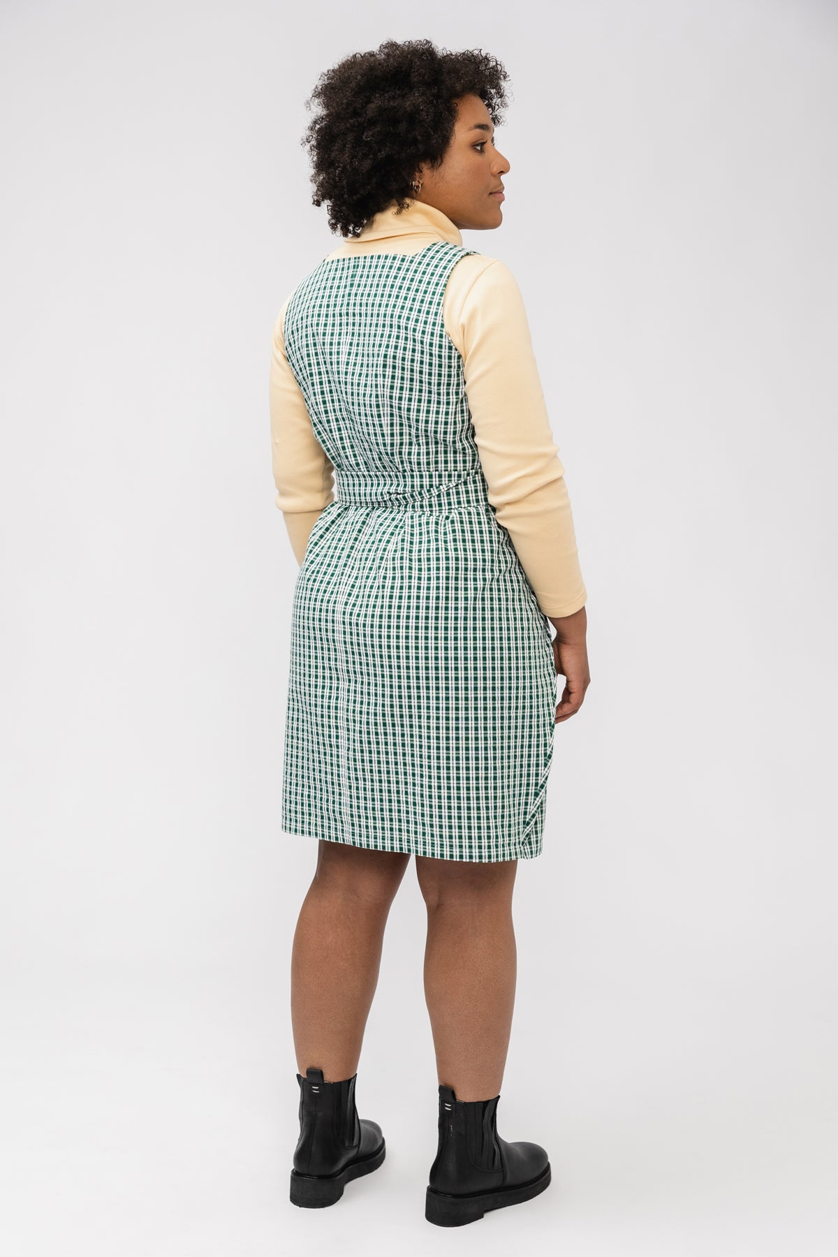 Lilja Dress, Pinafore & Blouse by Named Clothing | Printed Pattern