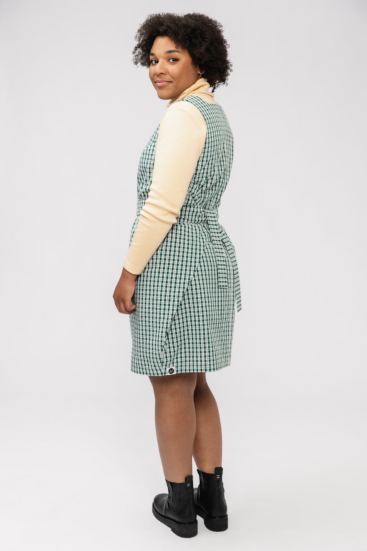 Lilja Dress, Pinafore & Blouse by Named Clothing | Printed Pattern