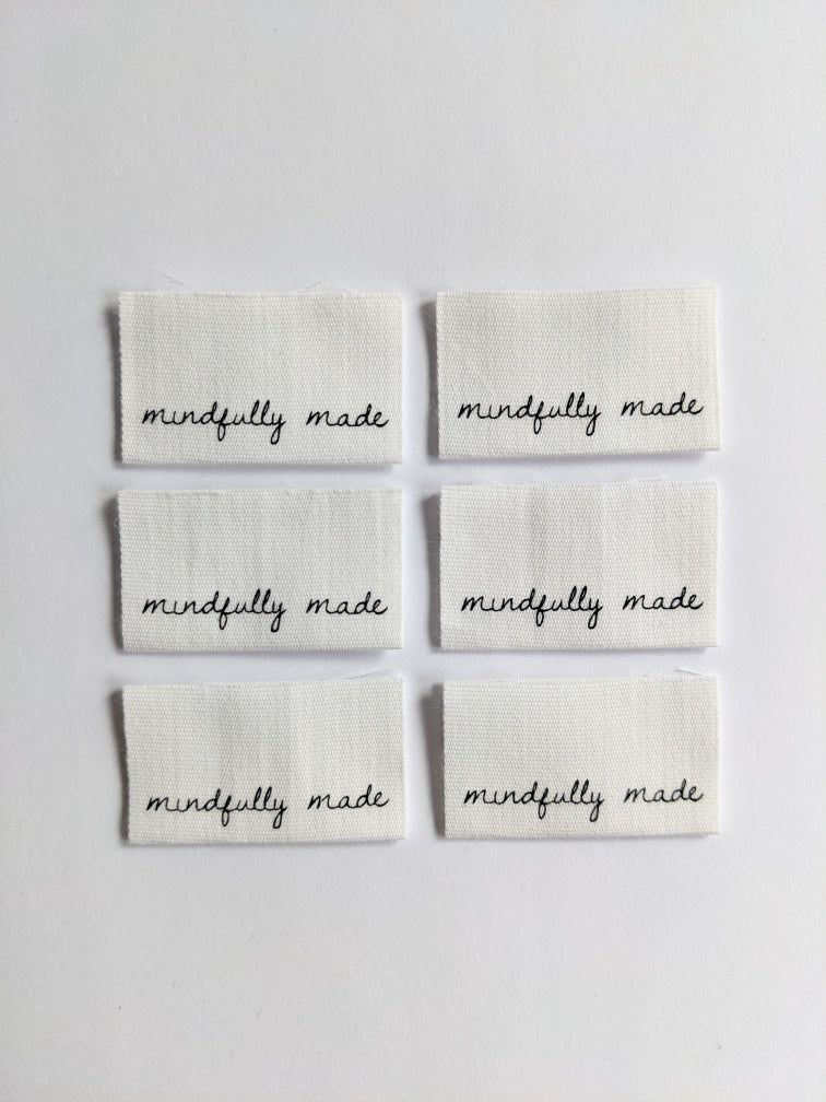 Cotton Luxe Labels: Mindfully Made