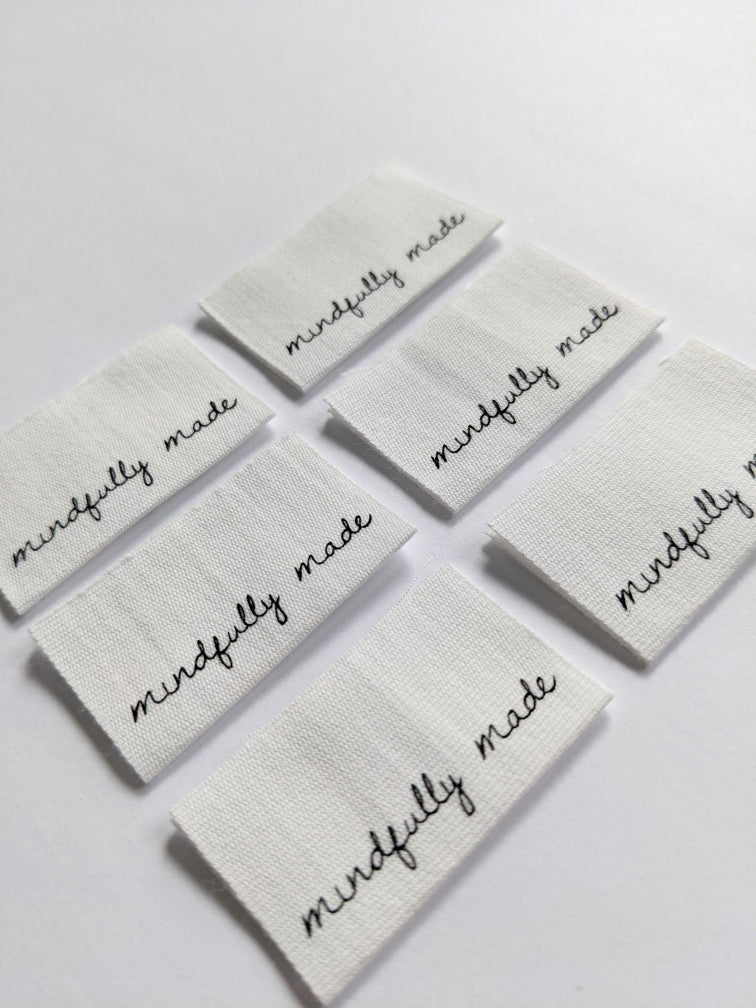 Cotton Luxe Labels: Mindfully Made