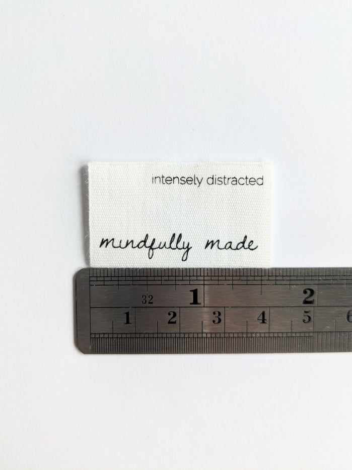 Cotton Luxe Labels: Mindfully Made