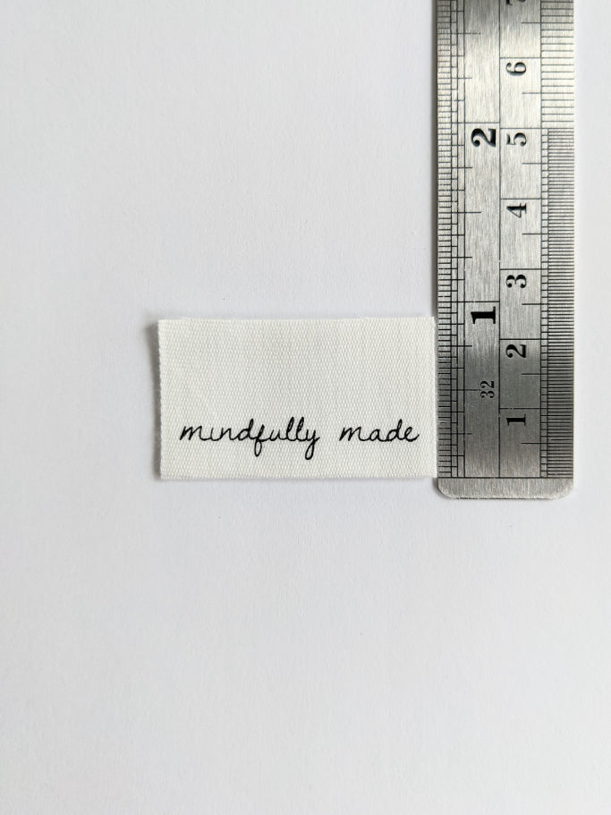 Cotton Luxe Labels: Mindfully Made