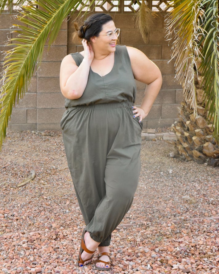 Nova Jumpsuit by True Bias | Printed Pattern