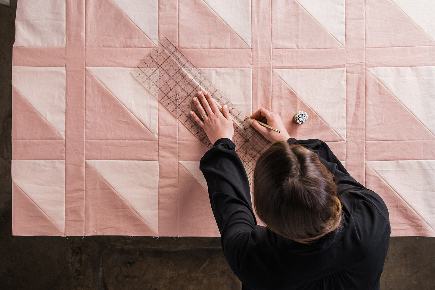First Blush Quilt Pattern by Riane Elise | Printed Pattern