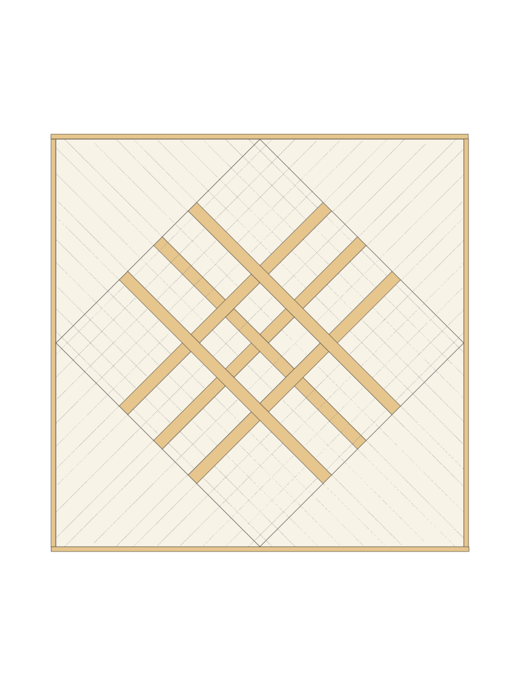 Union Quilt Kit // Quilting by Hand by Riane Elise