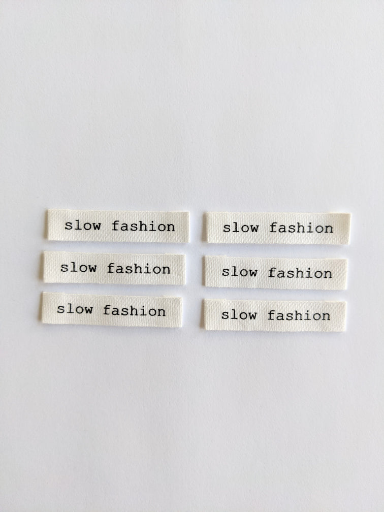 Cotton Luxe Labels: Slow Fashion