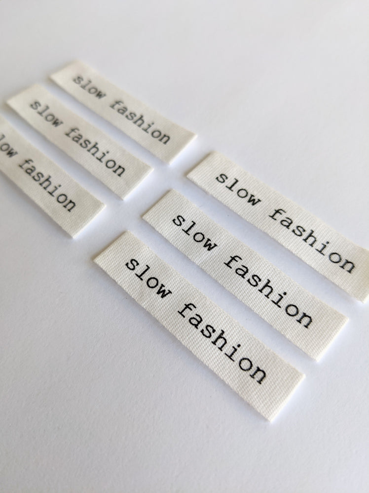 Cotton Luxe Labels: Slow Fashion