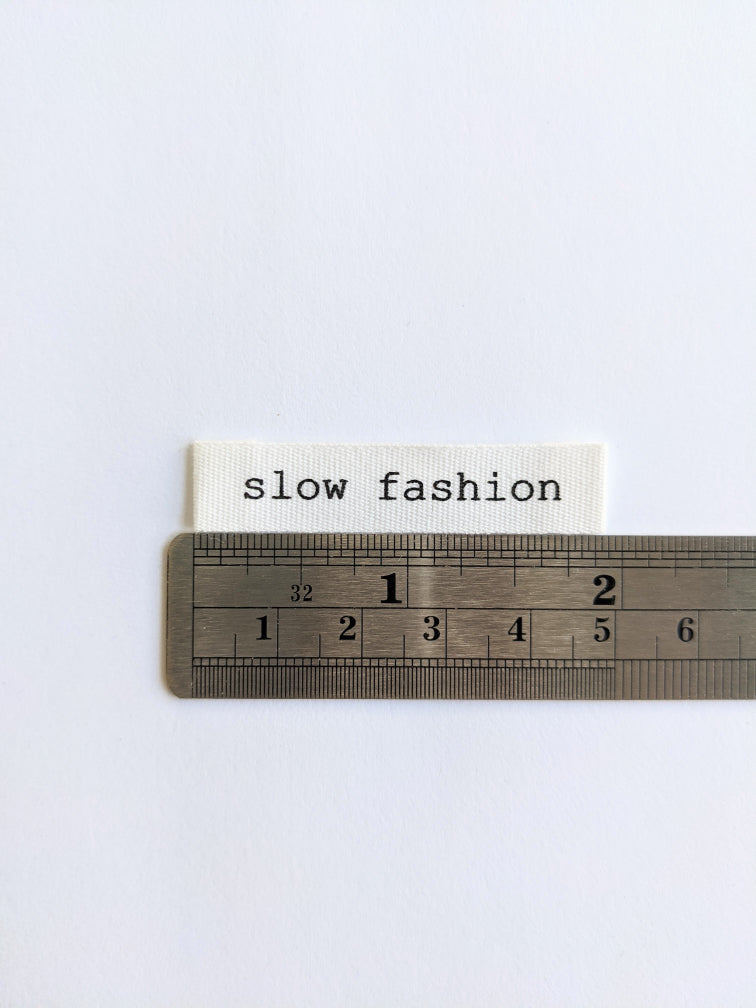 Cotton Luxe Labels: Slow Fashion