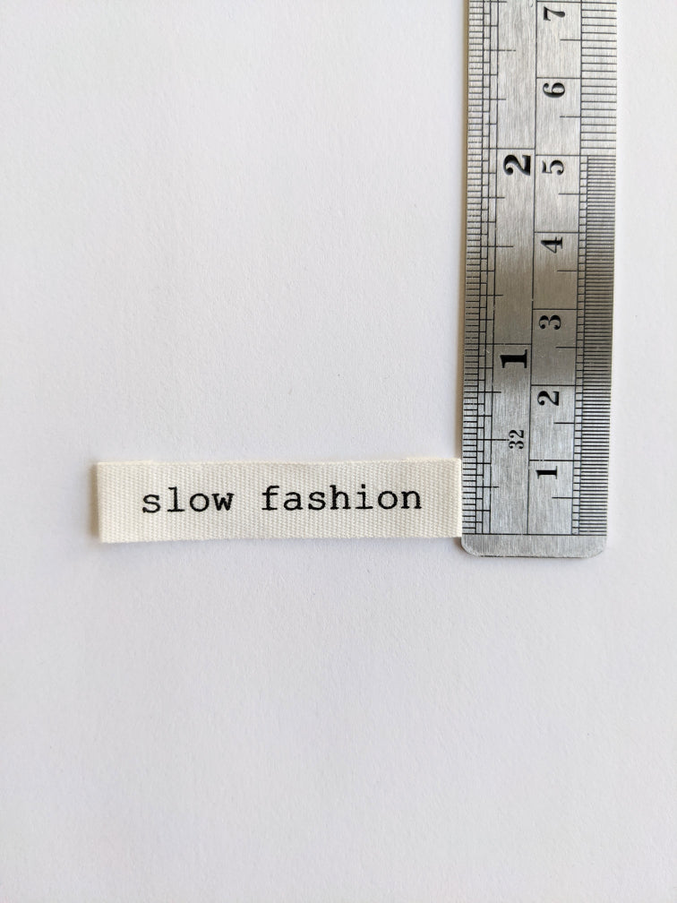 Cotton Luxe Labels: Slow Fashion