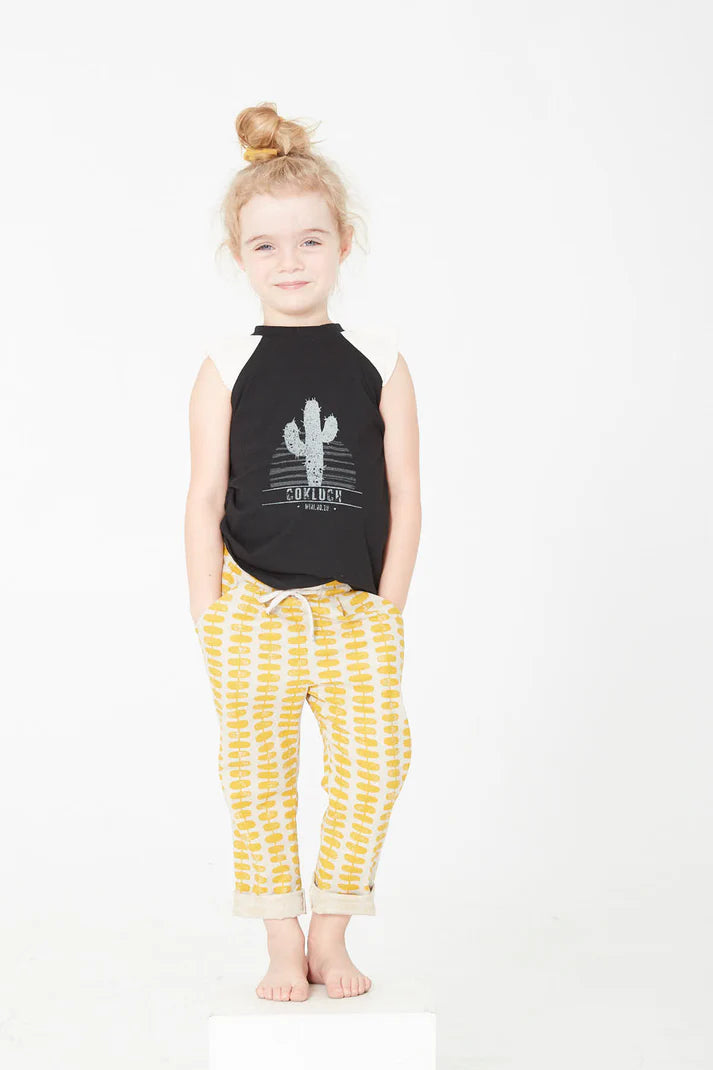 Cactus Pants Children's Sewing Pattern by Fionna Hanna | Printed Pattern