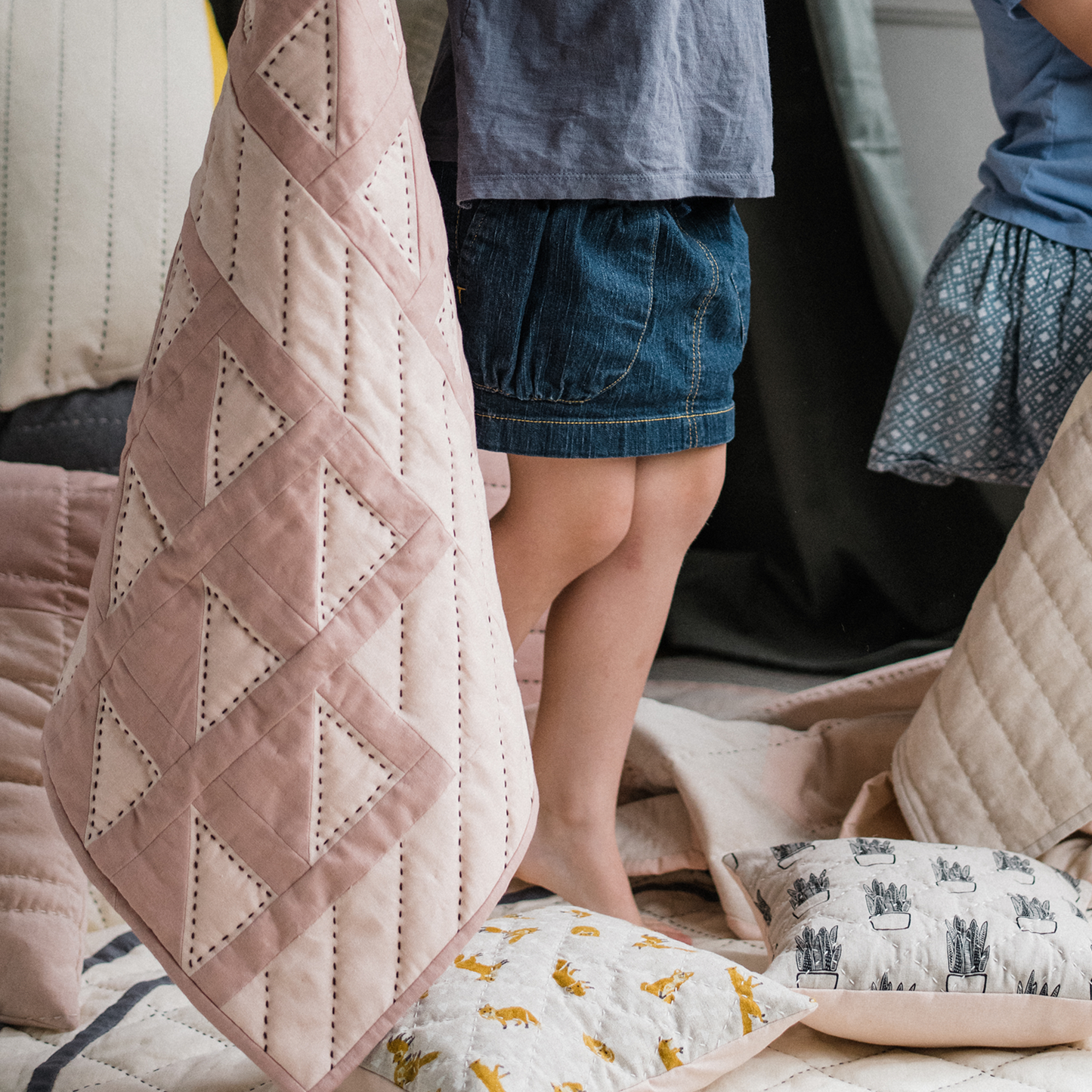 First Blush Quilt Pattern by Riane Elise | Printed Pattern