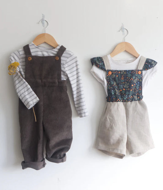 Ruffle Romper Pattern by Fionna Hanna | Printed Pattern