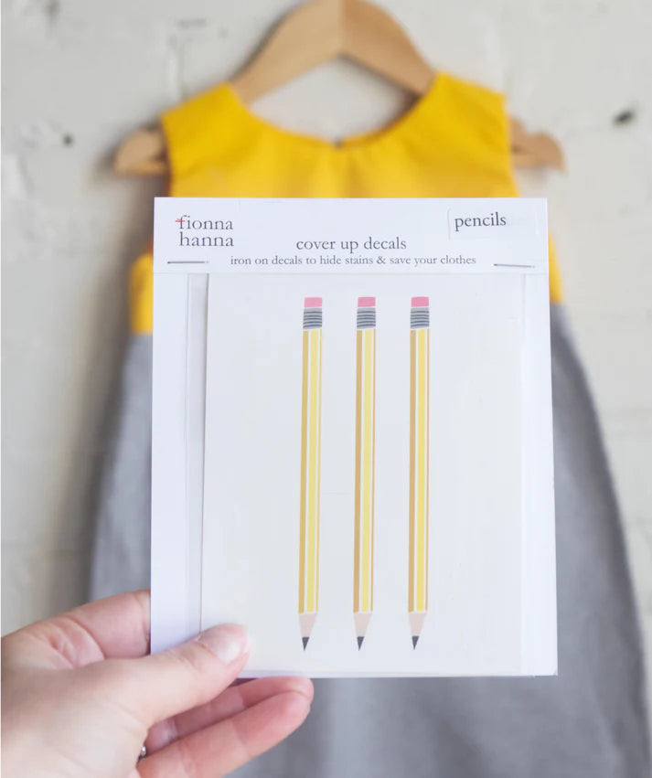 Pencil Dress Pattern & Iron-On Decals by Fionna Hanna | Printed Pattern