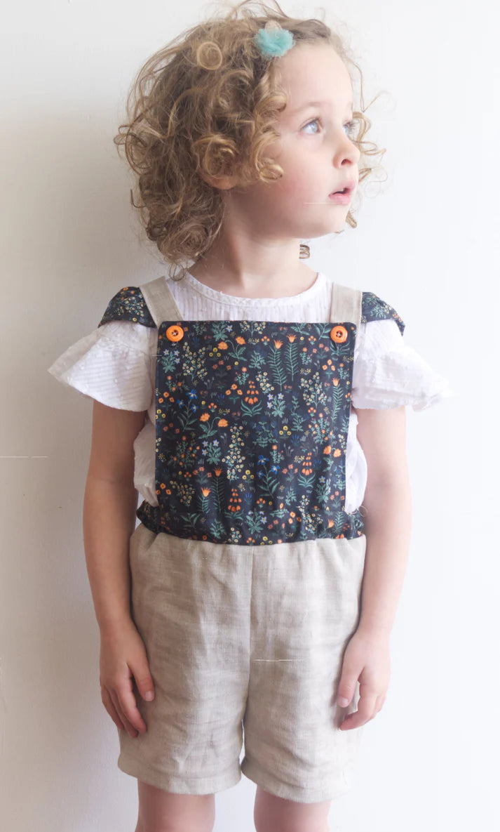 Ruffle Romper Pattern by Fionna Hanna | Printed Pattern