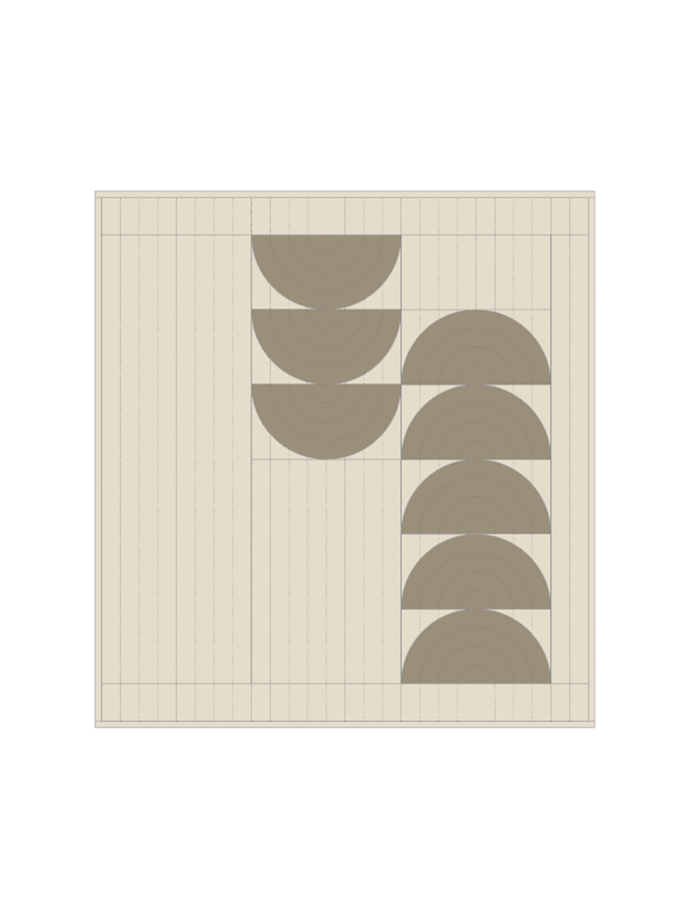 Lune Quilt Kit // Quilting by Hand by Riane Elise