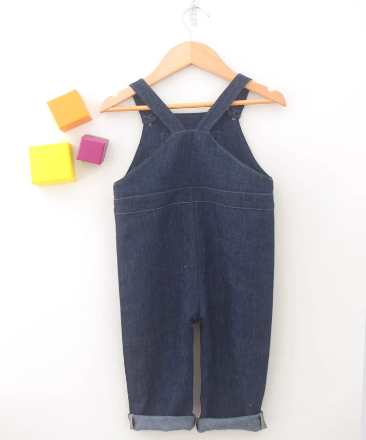 Lion Overalls Children's Sewing Pattern by Fionna Hanna | Printed Pattern