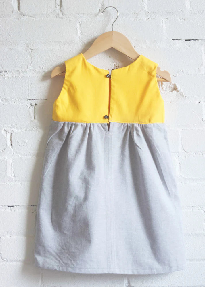 Pencil Dress Pattern & Iron-On Decals by Fionna Hanna | Printed Pattern