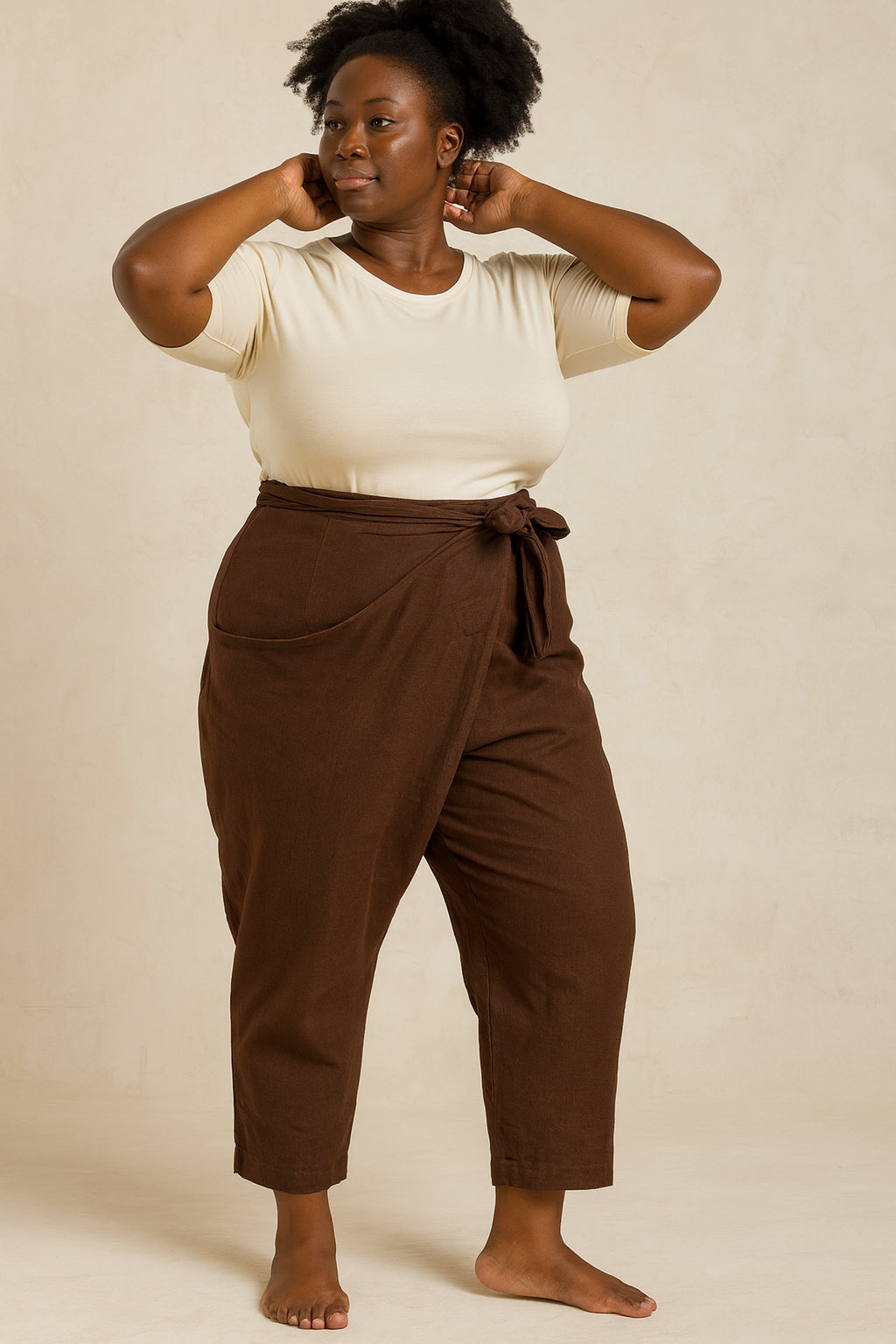 Papao tapered wrap pants – Material Goods