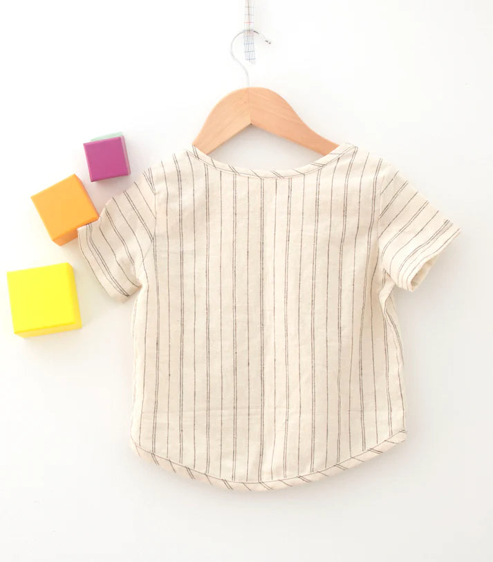 Apple Shirt Children's Sewing Pattern by Fionna Hanna | Printed Pattern