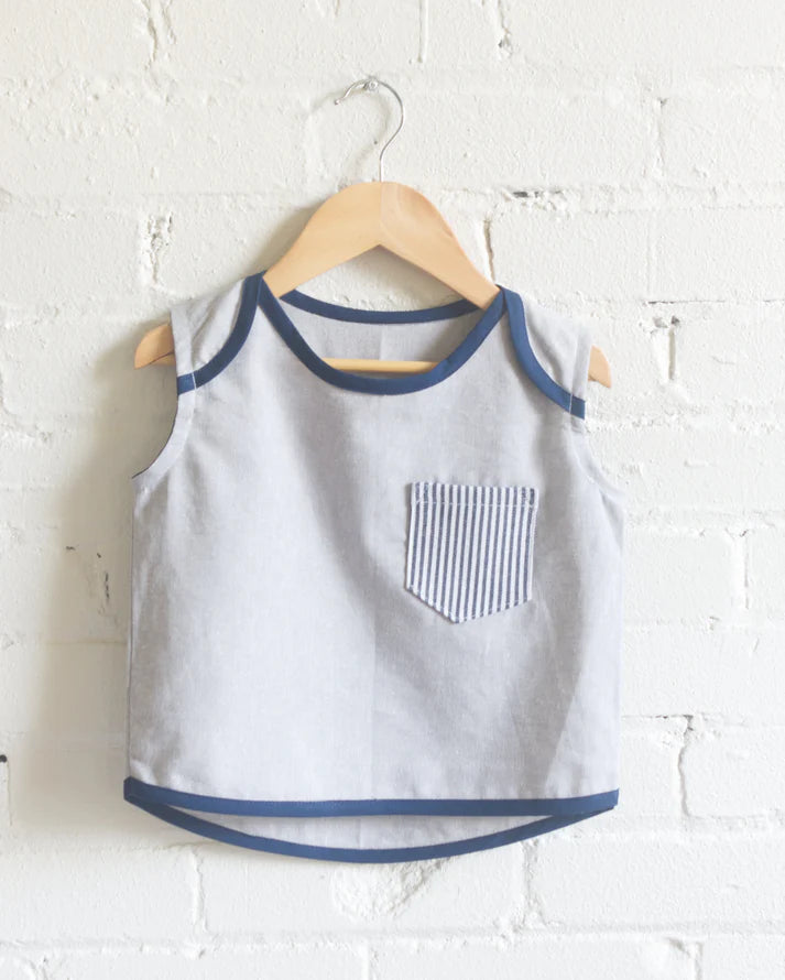 Apple Shirt Children's Sewing Pattern by Fionna Hanna | Printed Pattern