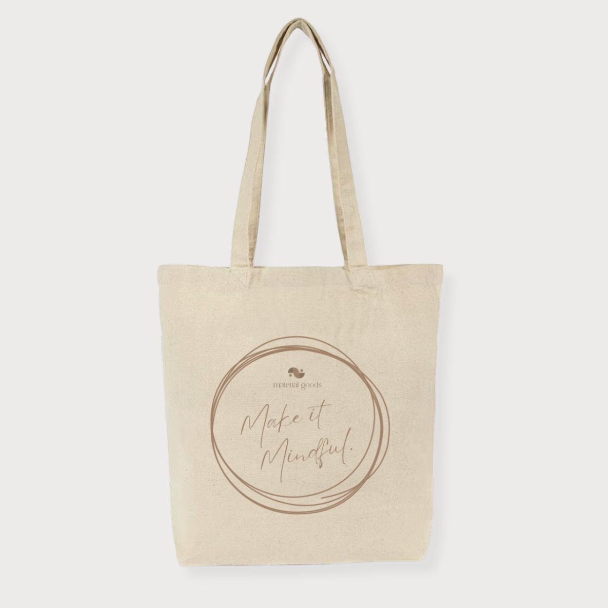 Material Goods "Make It Mindful" Cotton Tote