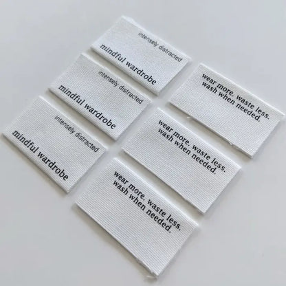 Cotton Luxe Labels: Mindful Wardrobe
