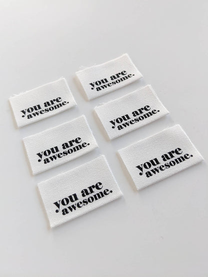 You Are Awesome | Cotton Luxe Labels
