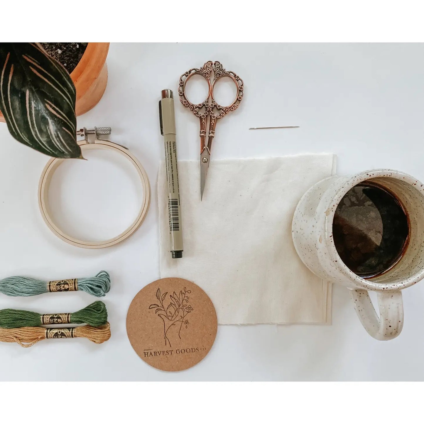 Juniper Embroidery Kit by Harvest Goods Co.