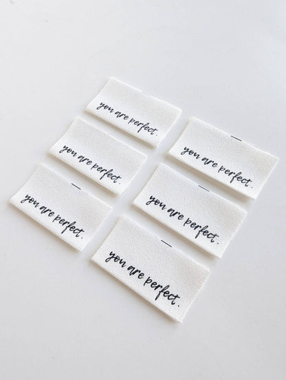 "You Are Perfect" Labels