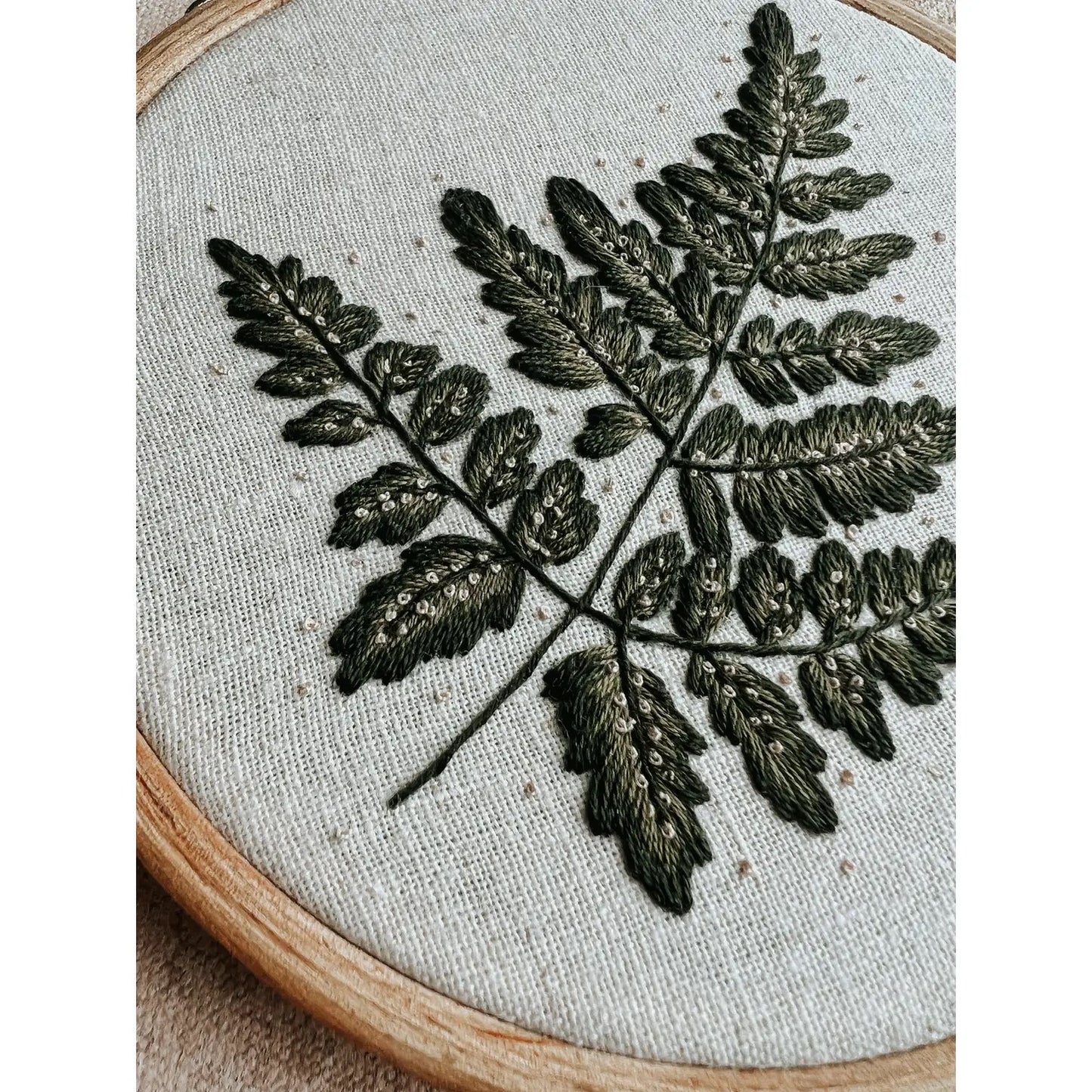 Forest Fern Embroidery Kit by Harvest Goods Co.