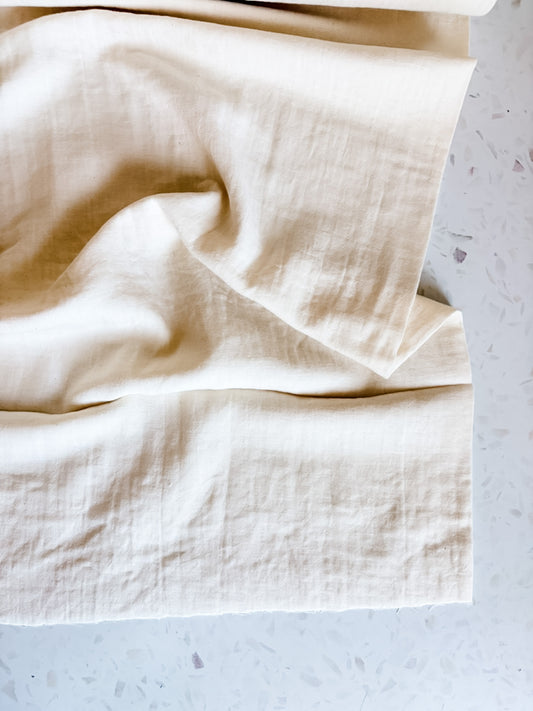 Nuno to Mono Triple-Washed Double Gauze – Ecru