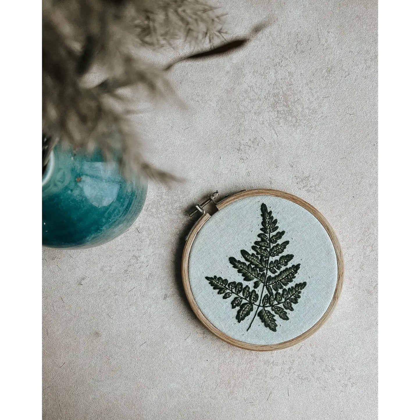 Forest Fern Embroidery Kit by Harvest Goods Co.