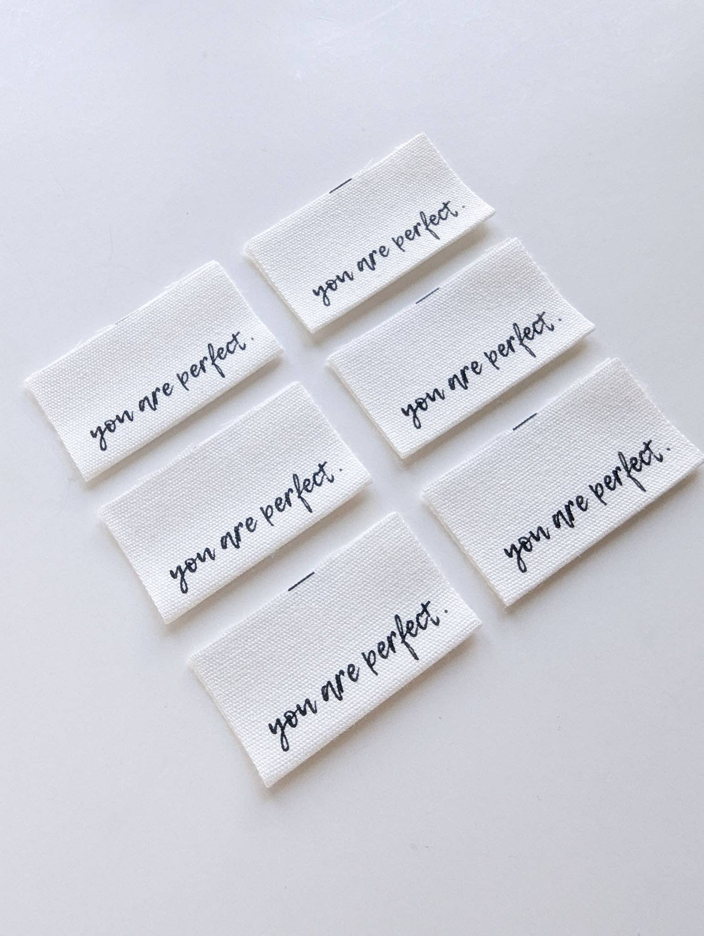 "You Are Perfect" Labels