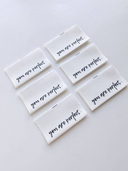 "You Are Perfect" Labels