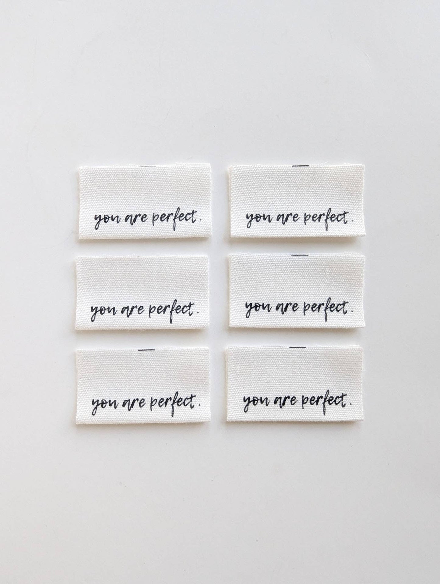 "You Are Perfect" Labels