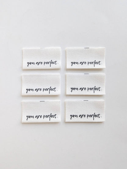 "You Are Perfect" Labels