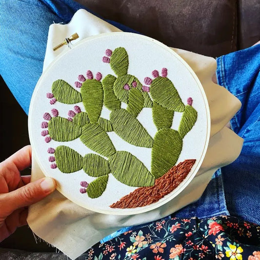 Large Prickly Embroidery Kit by Mountains of Thread