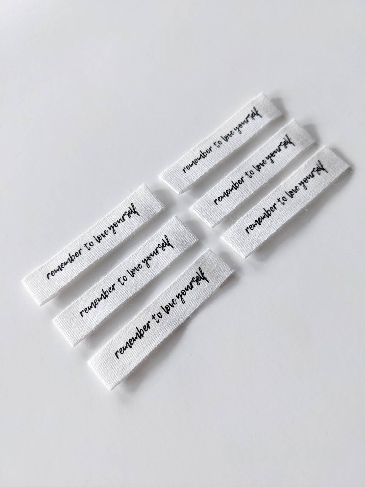 "Remember to Love Yourself" Labels