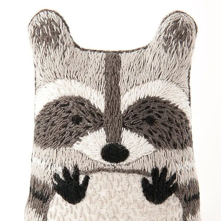 Raccoon Doll Embroidery Kit