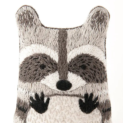 Raccoon Doll Embroidery Kit
