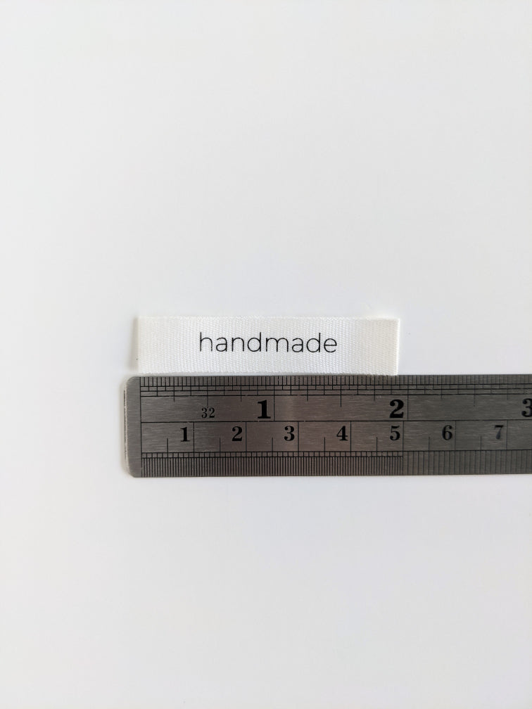 Cotton Luxe Labels: Handmade