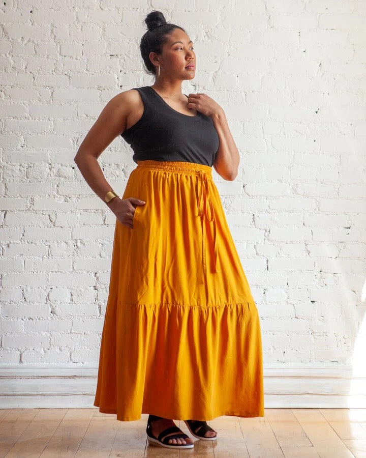 Mave Skirt by True Bias | Printed Pattern