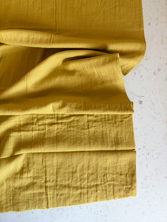 Nuno to Mono Triple-Washed Double Gauze – Mustard