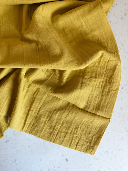 Nuno to Mono Triple-Washed Double Gauze – Mustard