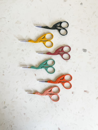 Enamel Stork Snips