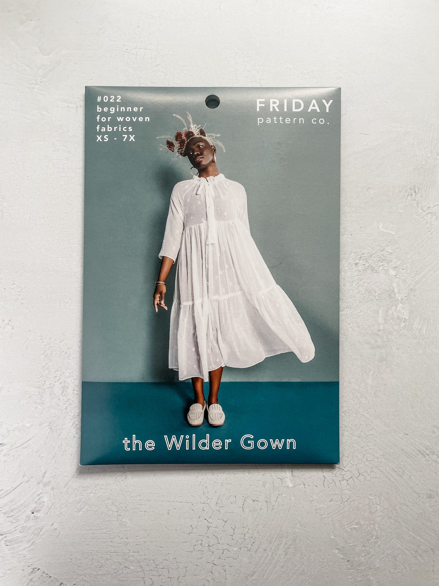 Wilder Gown by Friday Pattern Co. | Printed Pattern