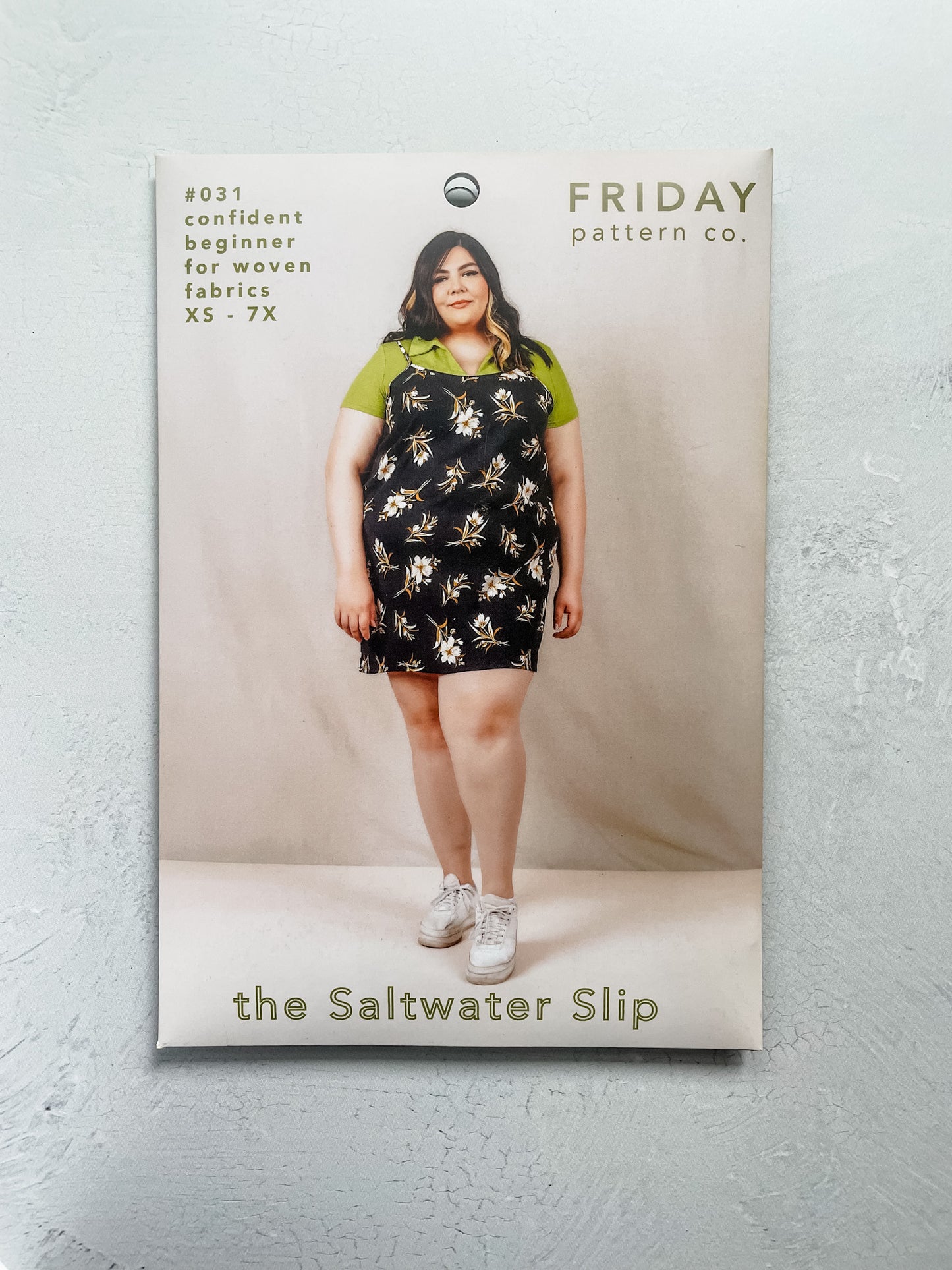 Saltwater Slip Dress by Friday Pattern Co. | Printed Pattern